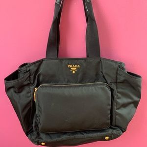 diaper bag prada